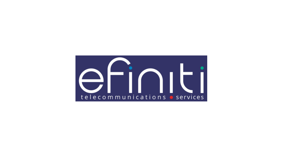 efiniti telecomunications service logo
