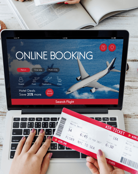 Travel website service